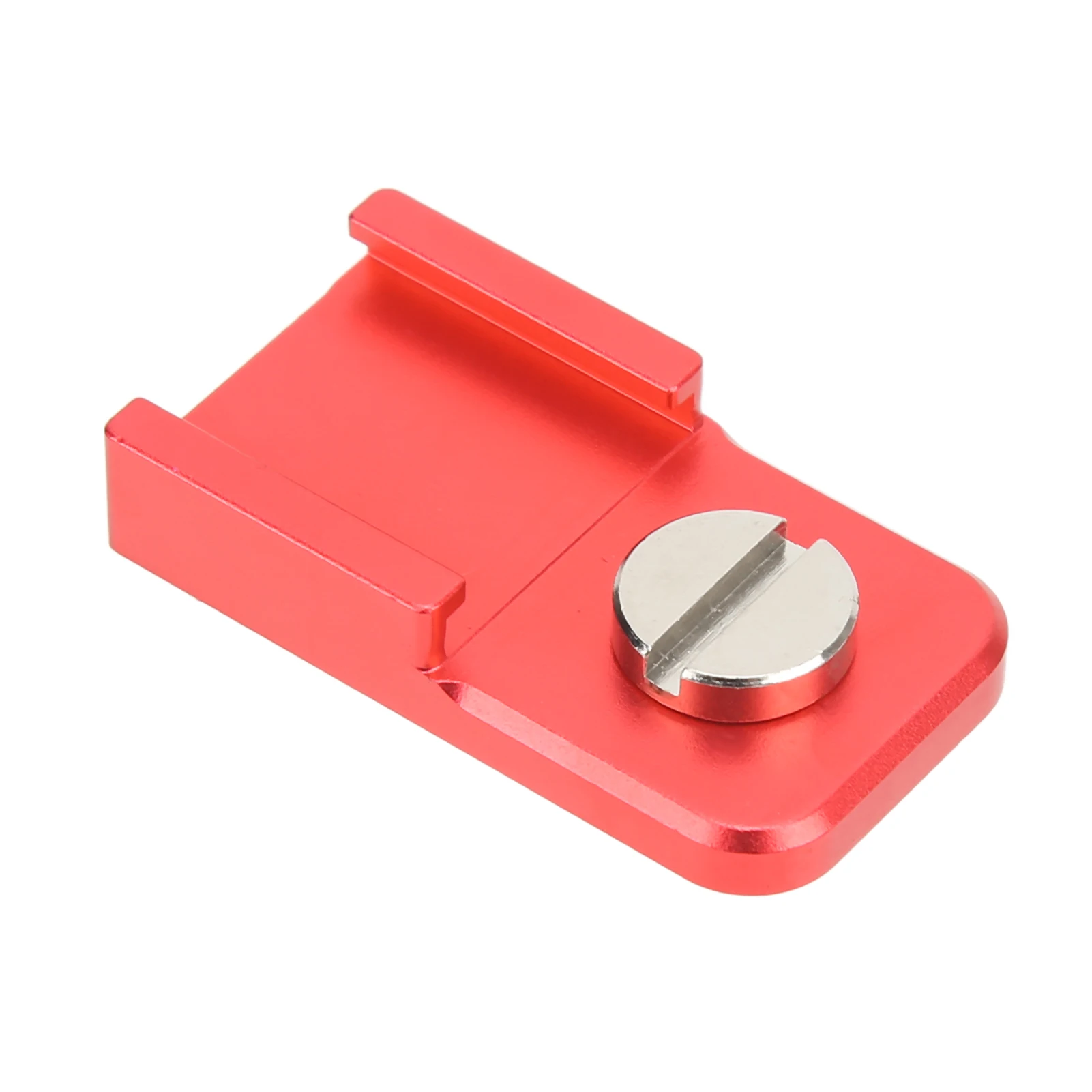 1/4인치 나사가 있는 알루미늄 합금 콜드 슈 마운트 어댑터, 카메라 마이크 및 조명용 액세서리