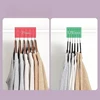 Non-Slip Suit Hanger, Velvet Prevents Movement and Slippage, Slim and Durable, Maximizes Wardrobe Space, Black/Gray - Pack of 20 6