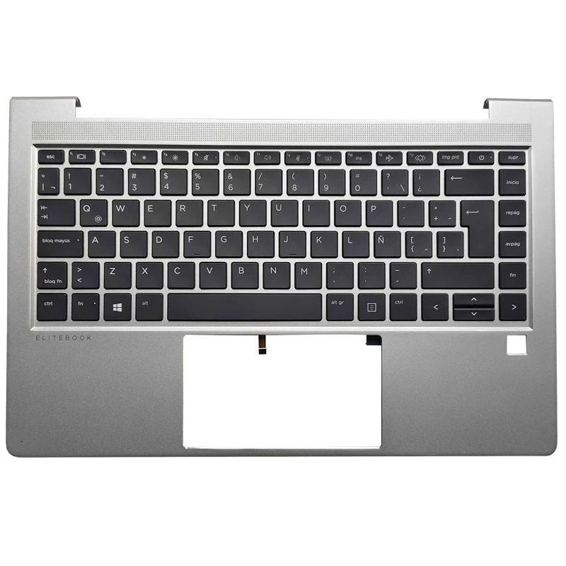 Teclado Retroiluminado com Palmrest Capa Superior Espanhol e Latim hp Elitebook 640 g9 Novo - Imagem 4