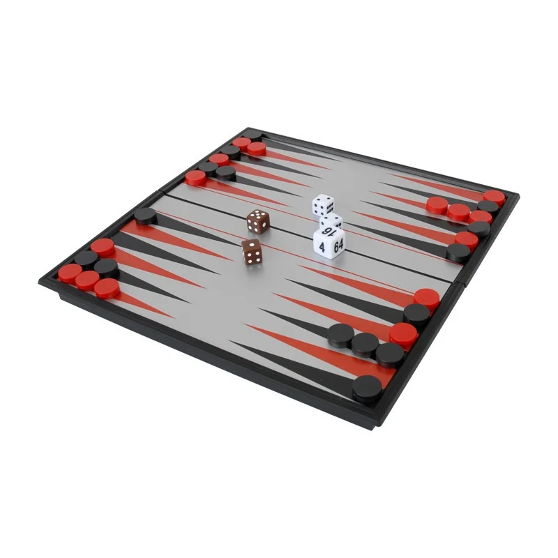 BACKGAMMON-Magnetic Fold Backgammon, Hot Foreign Trade, 25.5*13*4.5 cm, New Products,