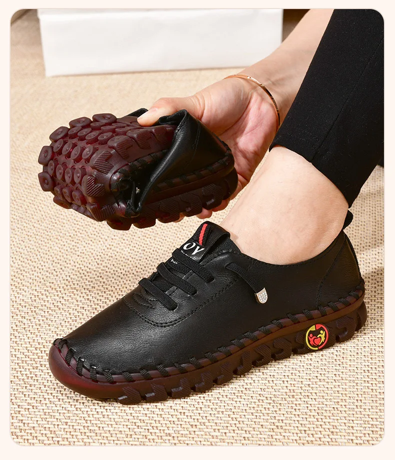 Kadınlar için Rahat Düz Loafer'lar, Slip-on Spor Ayakkabılar, Kadınlar için Düz Ayakkabılar, Kadınlar için Günlük Ayakkabılar_voghion.com