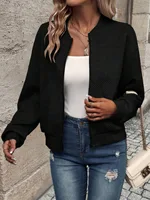 Commerce extérieur transfrontalier vêtements pour femmes mode et veste pour femmes de style décontracté à fermeture éclair d'Europe, d'Amérique, d'Asie du Sud-Est 3