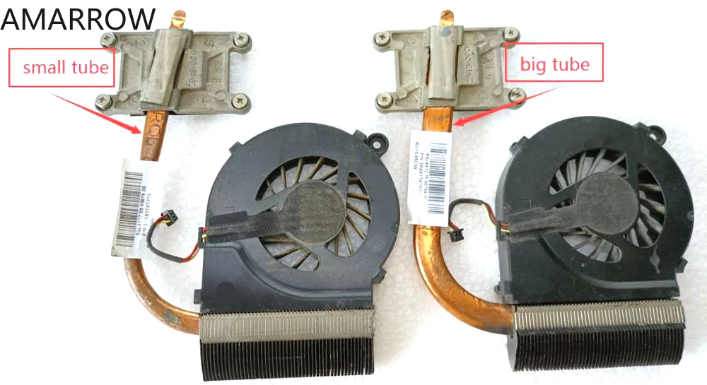 

Original free shipping cooler for HP CQ42 CQ62 G42 G62 cooling heatsink with fan 595832-001 597788-001 597780-001 3MAX1TATP60