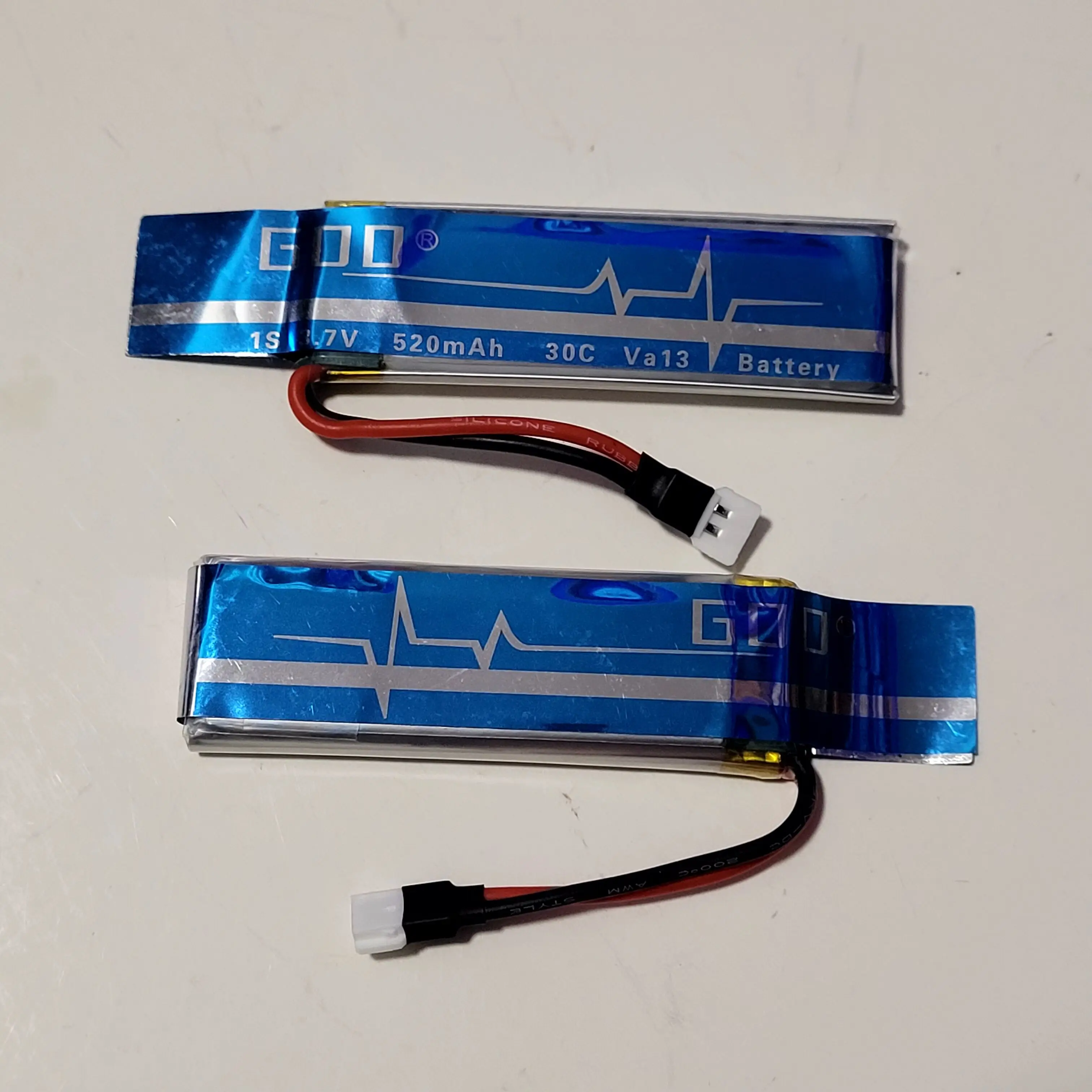 

1/2 шт. обновленная батарея 3,7 в 520 мА/ч 30C Lipo батарея часть для WLtoys V930 V977 XK K110 аксессуары для вертолета на дистанционном управлении