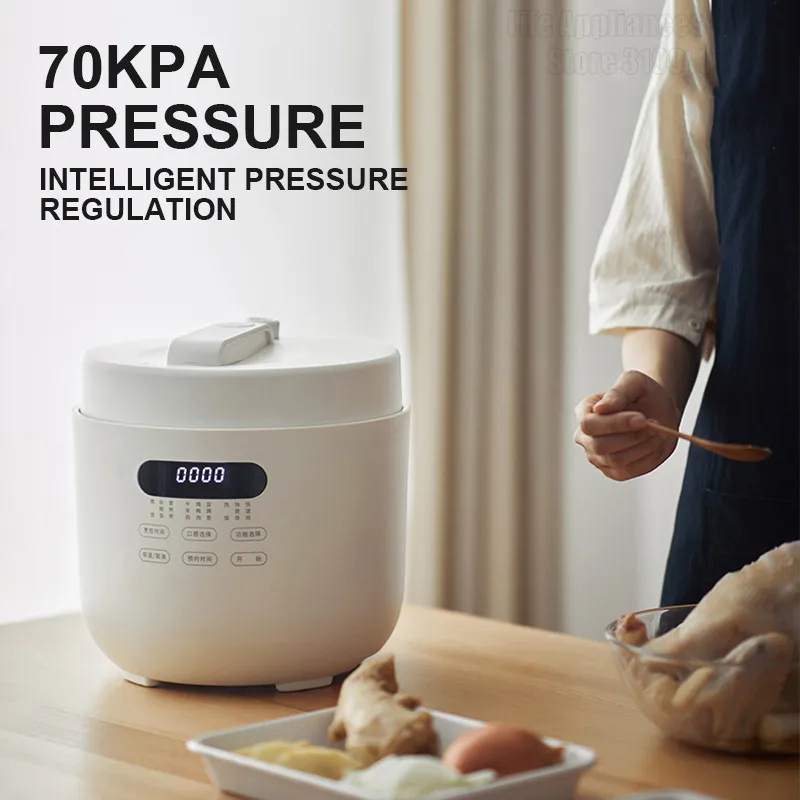 Olayks Electric Pressure Cooker 5L Non-Stick Liner 70KPa Multi Rice Cooker For 5-6 Person OLK-50D1,pressure cooker