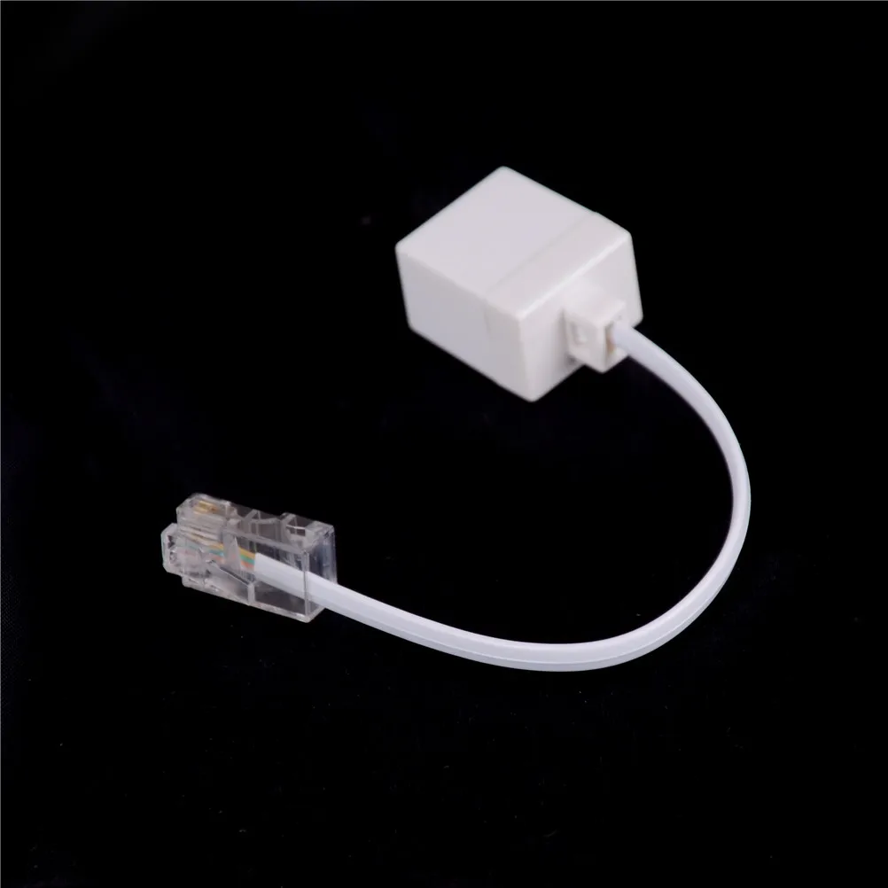 RJ11 RJ45 Adapter Cable RJ11 6P4C Female To Ethernet RJ45 8P8C Male F/M Adapter Converter Cable Phone