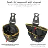 Rotating Quick-Hang Tool Belt Pouch For Woodworking Electrician Mechanic Quick-hanging Nail Tool Bag Man Gift Tool Organizer 6