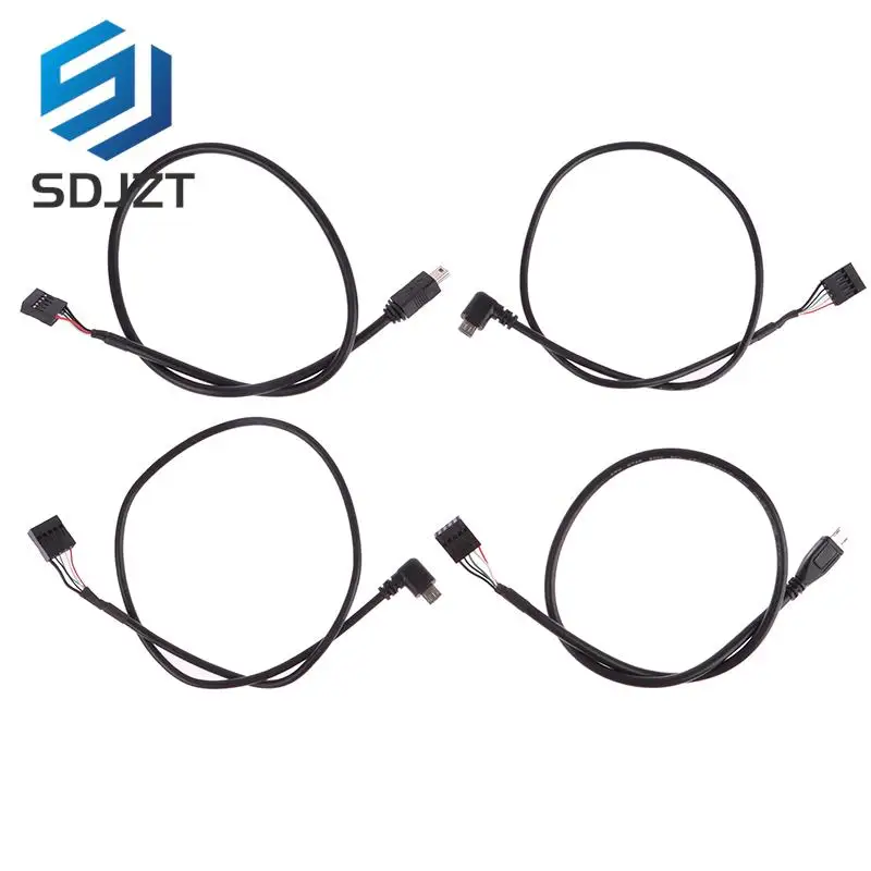 

Материнская плата для ПК 9P к Micro USB к DuPont 2,54 мм 5Pin DuPont USB к Micro USB шнуру для передачи данных из алюминиевой фольги + Плетеный сетчатый кабель