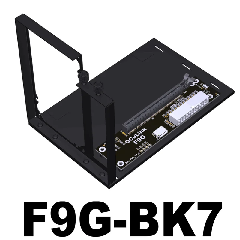 LA-F9G-BK7 PCIe 4.0 x4 Oculink GPU ��ũ Aptop ���� �׷��� ī�� ATX GPU ��ũ (M.2 NVMe - Oculink EGPU ����� ī��)