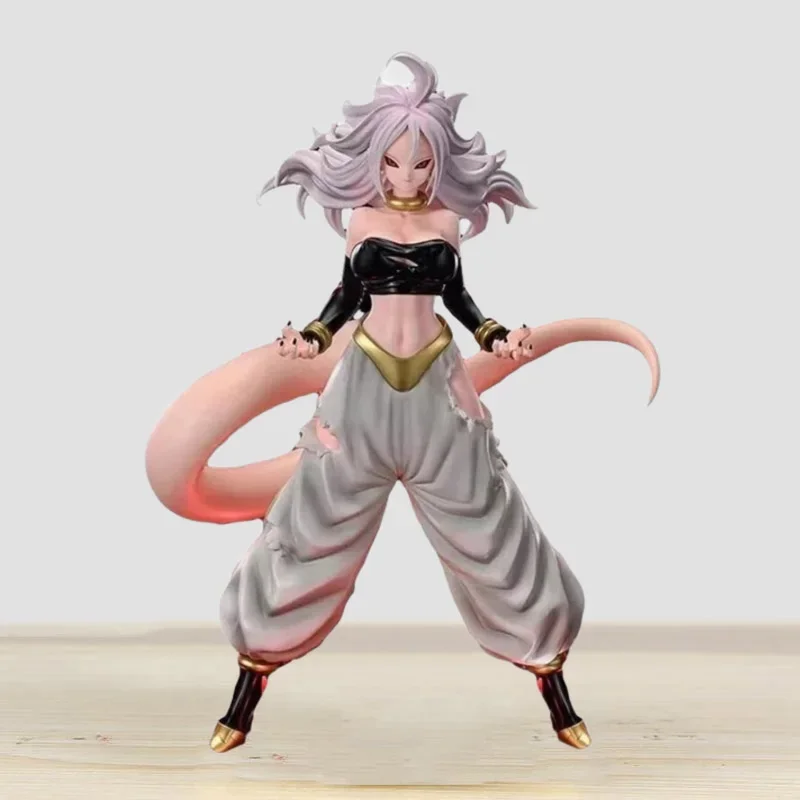 

Статуэтка Драконий жемчуг Z в стиле аниме Majin, фигурка Android 21, модель Dbz 30 см, коллекционная игрушка из ПВХ с орнаментом, куклы, игрушки