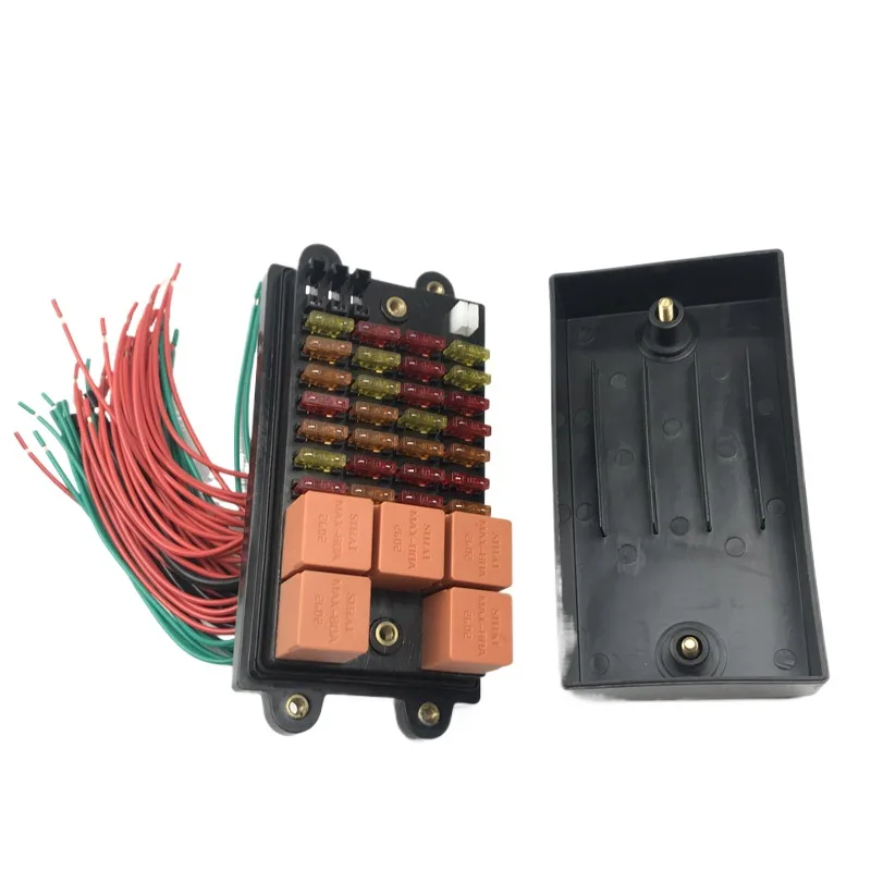 

For Hyundai 215 225 305One7Fuse safety cover relay fuse box high quality free shipping Excavator Parts