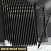 10/30PCS Professional Black Wood Graphite Pencil HB 2B Black Lead HB/2B Pencil Sketch Pencil Set Students Art Drawing Stationery 1