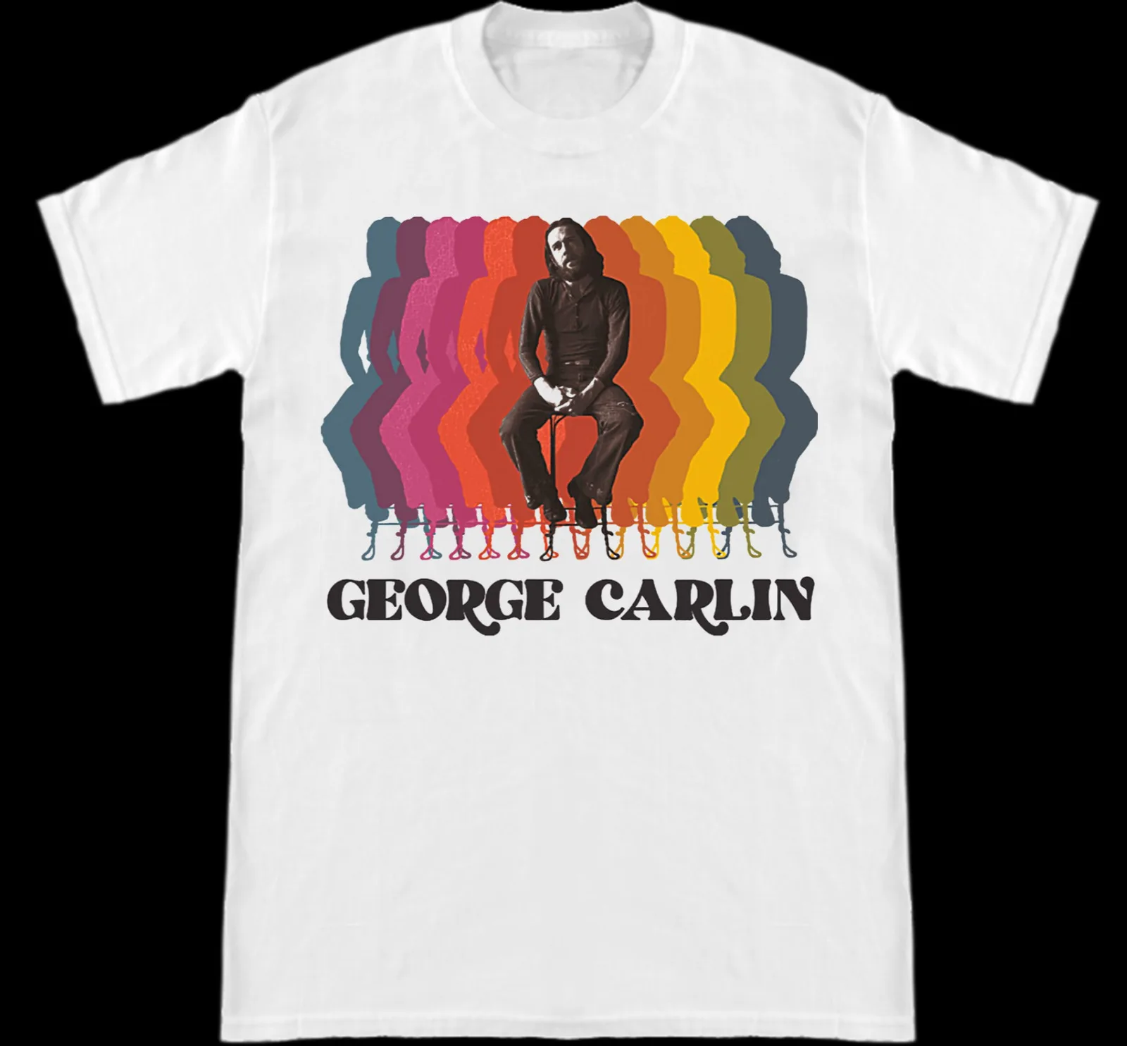 Quotes George Carlin Retro T Shirt Tutte Le Taglie S M L 234Xl U1206
