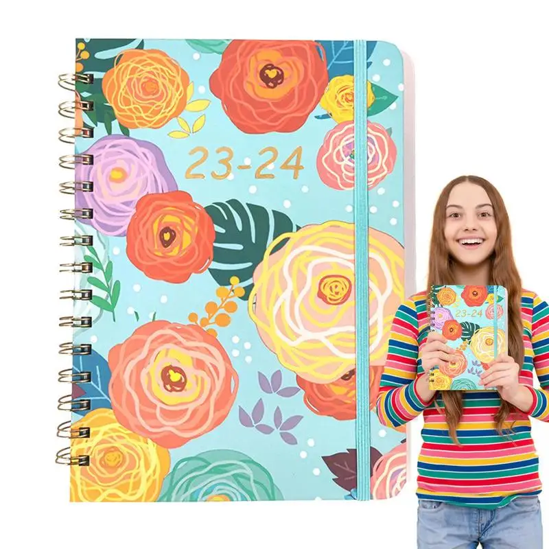 

2023-2024 Monthly Planner 6.1*8.5 In Monthly And Daily Agenda Planner Planner With Thick Paper And Spiral Boun Agenda Planner