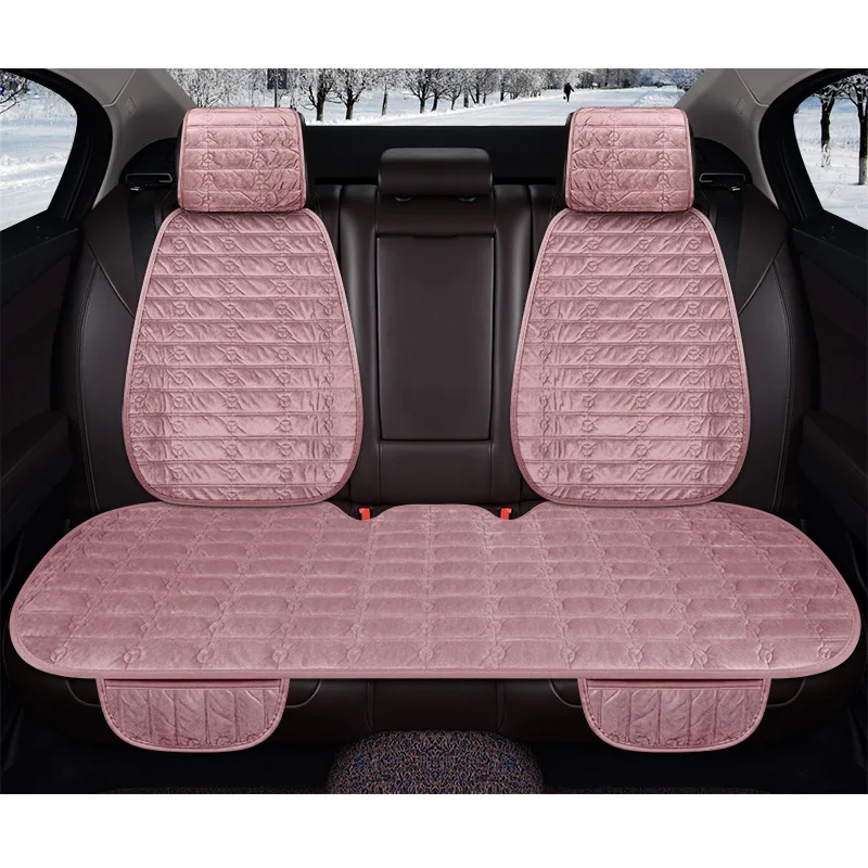 Universal Car Seat Covers Velvet Padded Warm Seat Back Cushion  Multi-purpose Office Chair Cushion Four Seasons Seat Pad Mat - AliExpress