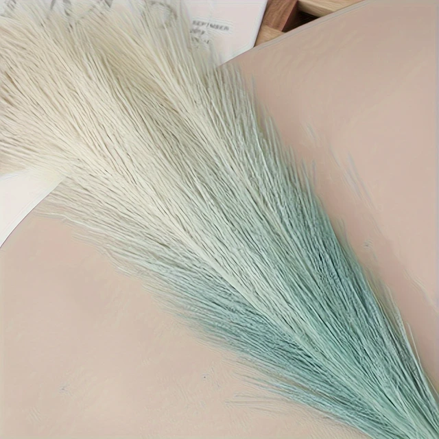 5pcs Artificial Pampas Grass Faux Reed Grass,  Reed Flower With Fluffy Stems Reed