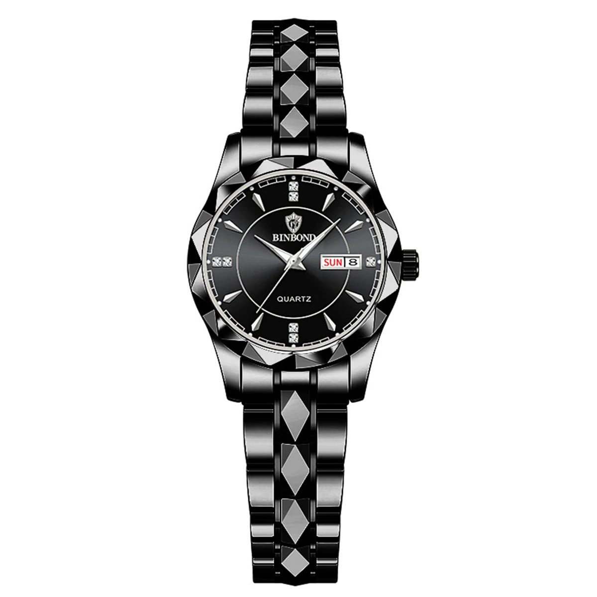 Luxury Women's Quartz Watch – Elegant Waterproof Design with Luminous Dial, Perfect Gift