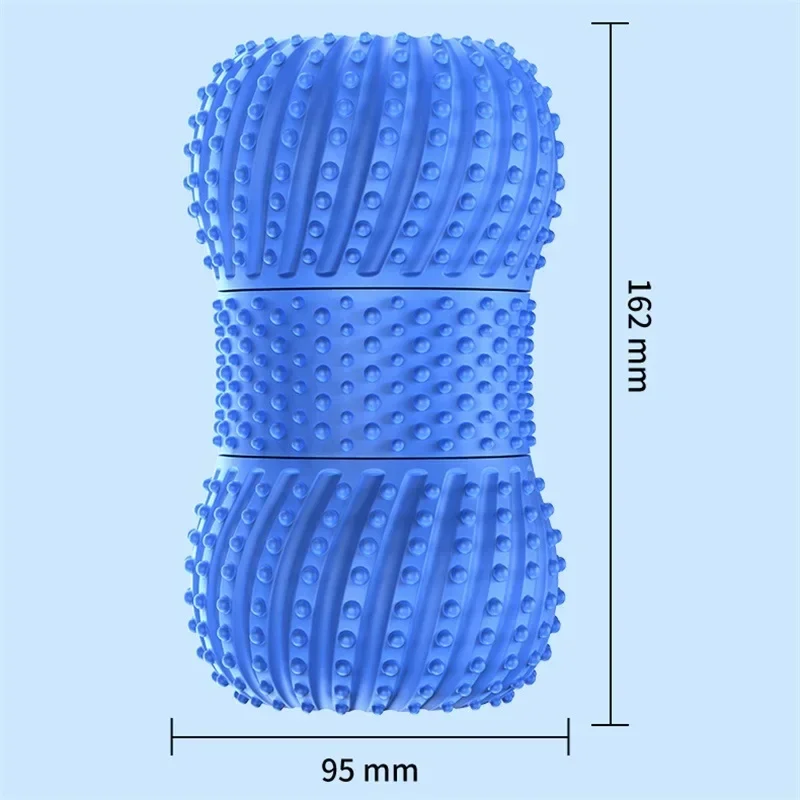 Yoga Peanut Ball Electric Fascia Fitness Roller Vibration Massage Shoulder Neck Waist Leg Muscles Relaxation Connect Bluetooth