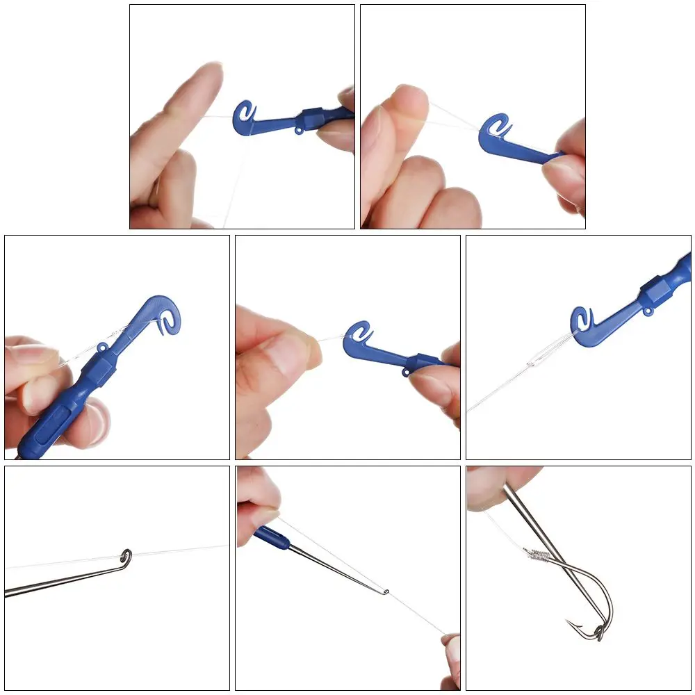 Fly Fishing Universal Nail Knot Tying Tools Quick Knot Tool Loop Tyer Pen  Shape Hook Remover Multi Tackle Accessories