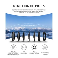 WIFI Sports DV Cam Electronic Image Stabilization 4K 60FPS Action Video Cam 2 Inch IPS Screen 170° Wide Angle for Outdoor Sport 1