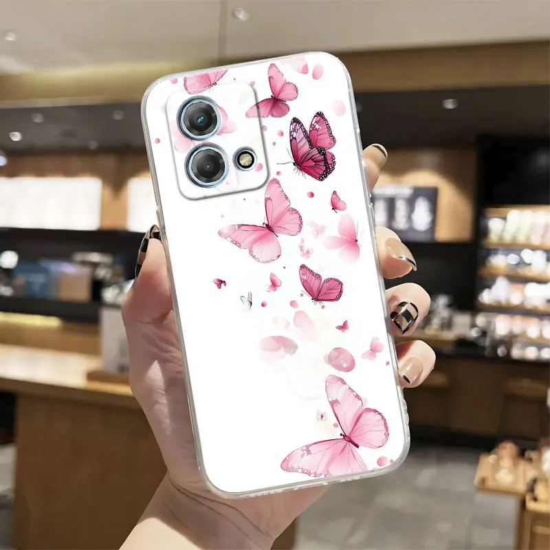 Transparent Shockproof Silicone Soft Phone Case Cover