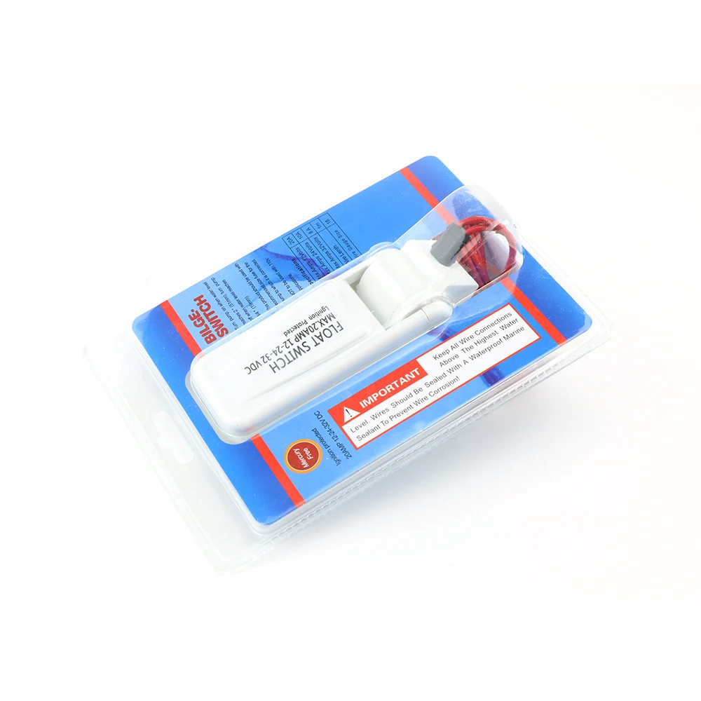 12V DC 보트 빌지 펌프 스위치 자동 전기 안전 간편한 청소 사용 전자 공학용 빌지 펌프 스위치 24V
