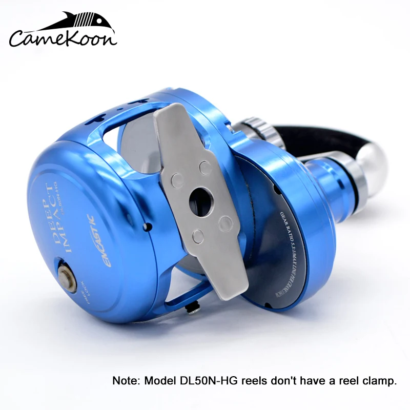 CAMEKOON 지그 낚시 릴 30KG 파워 드래그 9+2 베어링 알루미늄 CNC 가공 바닷물 트롤링 코일 대용량 릴