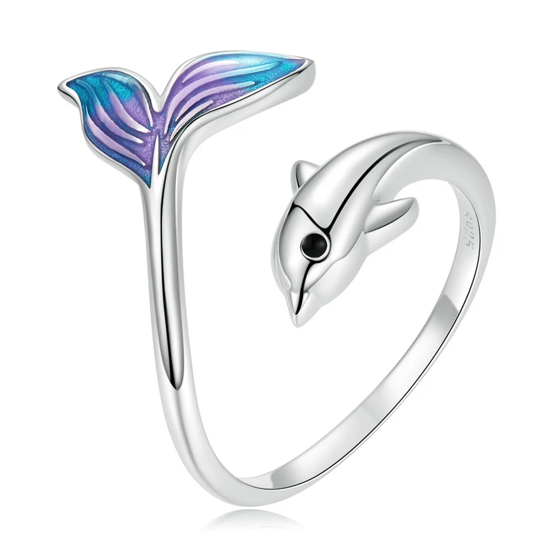Conjunto De Anillos De Plata 925 Con Sol Y Luna Para Parejas, Anillos De Circonia Cúbica Brillante Azul Cielo, Joyería Fina De Proma, Regalos Para El Día De San Valentín - AliExprs 36