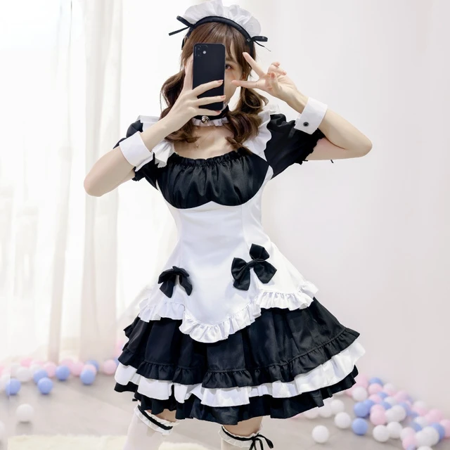 Wholesale plus size french maid lingerie For An Irresistible Look 