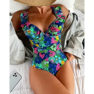 Sexy Cut Out Monokini Hot One Piece Swimsuit High Rise Cut Bathing