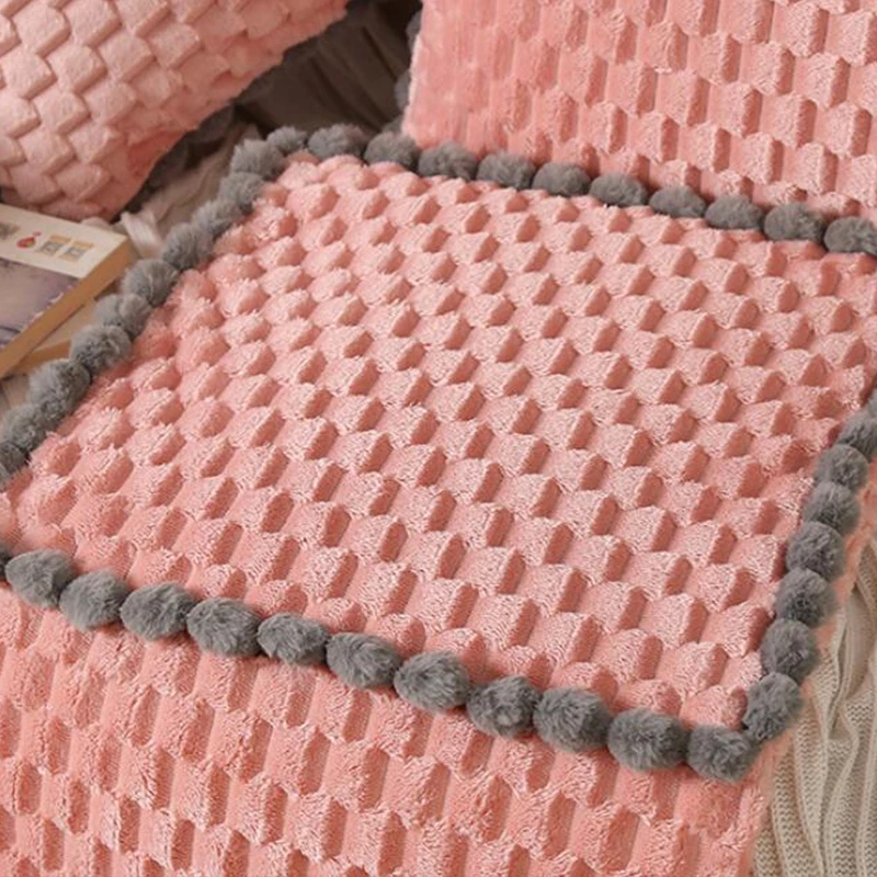 Plush Pillow Quilt Blanket Throw Pillow Folding Car Cushion Pillow 2-In-1 Office Car Lunch Break Household Sofa Cushion Blanket 6