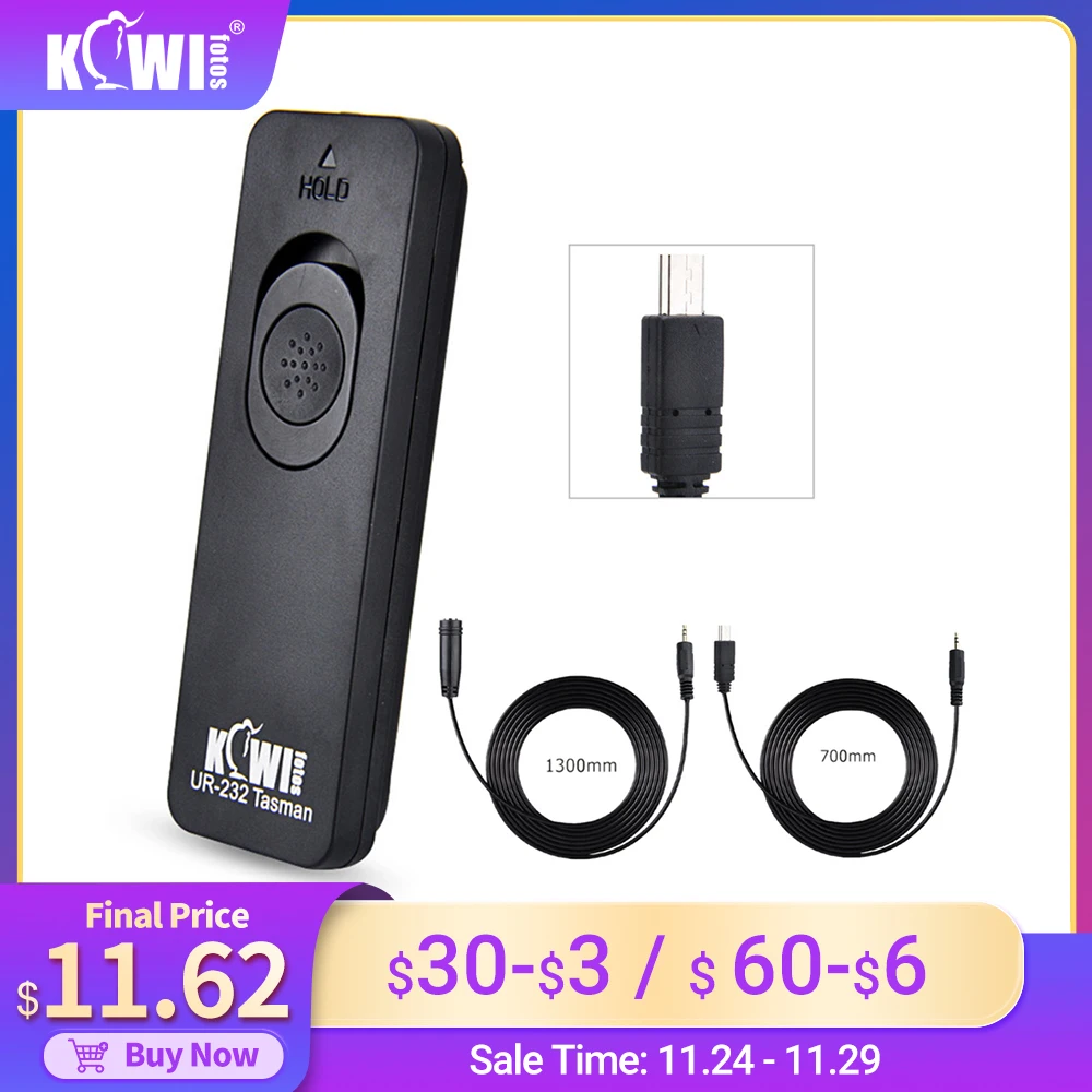 Telecomando Del Cavo Di Rilascio Dell'Otturatore Per Sony Zv1 A7S Ii Iii A7 Ii Iii A7R Ii Iii Iv Rx10Iii A6000 A6100 A5100 A6600 A6500 A6400