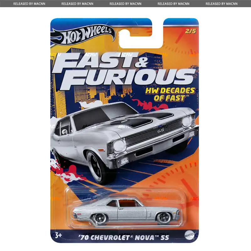 Hot Wheels Fast & Furious HNR88-2024-E Case Volkswagen Jetta
