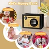 Piggy Bank Money Box ,Electric Fingerprint Password Money Saving Box ,Coin Bank Money Safe Atm Machine Gift For Kids 3