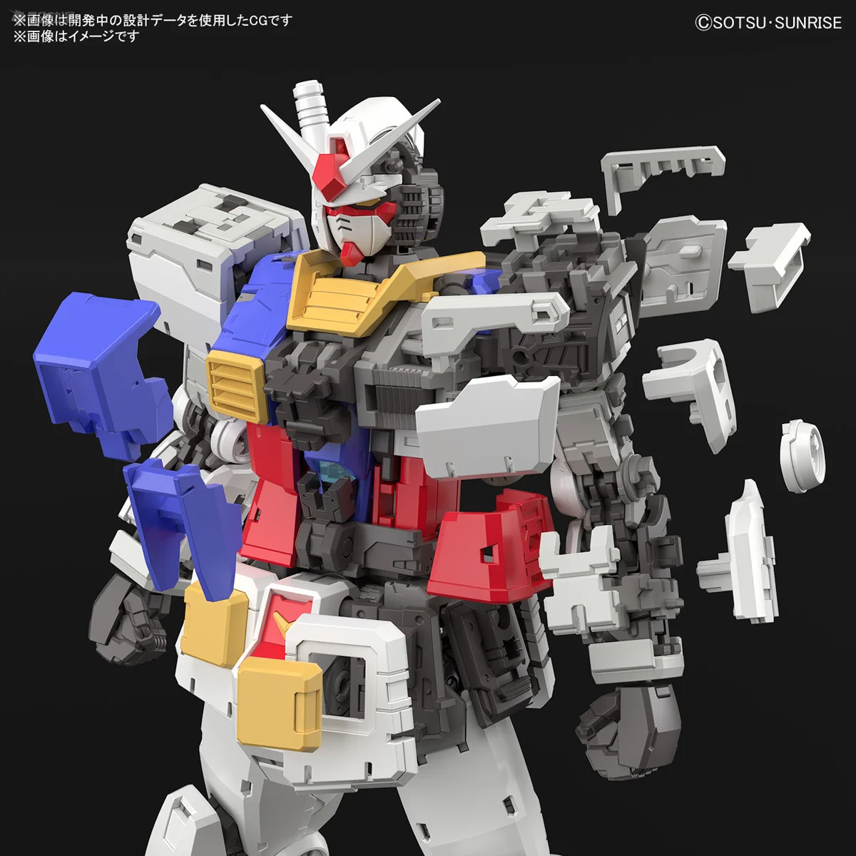 RG 1/144 RX-78-2 Gundam Ver.2.0 First Gundam Model Kits BANDAI