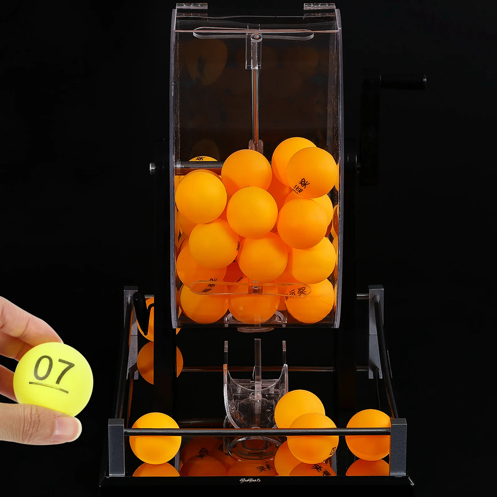 10Pcs Color Number Ball Lottery Box Selection Party Lucky Draw Table Tennis Balls for Colored Game Props Home Party Supplies