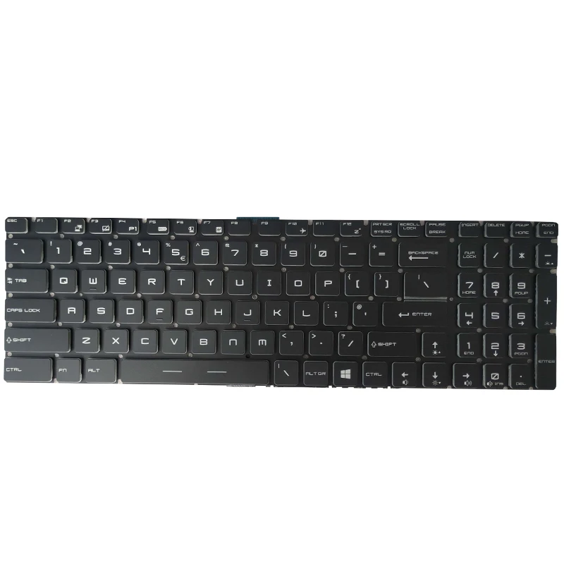 

Клавиатура для ноутбука MSI GT62VR GT72 GT72S GT72VR GS73VR GT73VR CR62 CX62 CR72 CX72 CX62 2QD CX62 PE60 PE70 PX60