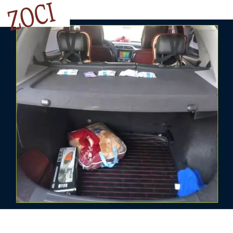 MG ZS 2017 2018 2019 -2022 ES5 2025 ONE 블랙 신형 리어 파셀 쉘프 로드 커버 트렁크 파티션 수납 보드 아바플