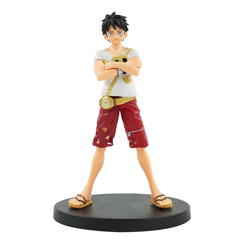 

One Piece Standing Posture Luffy Figure D. Luffy PVC Action Figures Animation Model Collectible Toys For Children Gift