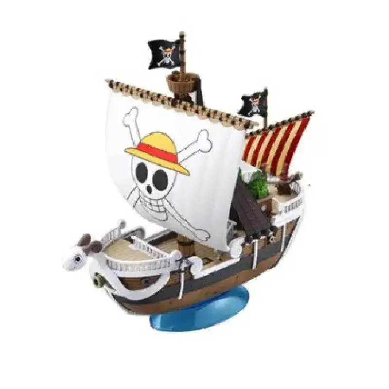 One Piece Pirate Ship Collection: Thousand Sunny & Merry Figurine Decoration Set