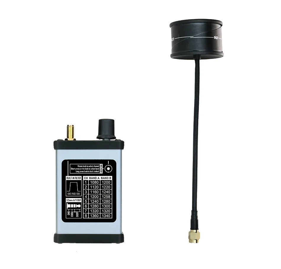 Récepteur VRX 1.3GHz Analogique sans DVR pour FPV Drone