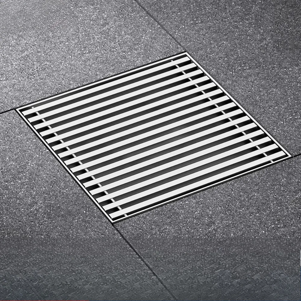 Outdoor yard large diameter stainless steel floor drain outdoor yard deodorant drainage large floor drain water lengthening