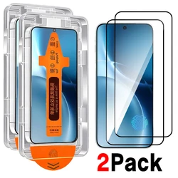 Dust - Free Tempered Glass Screen Protector with Auto Installation Tool - Vivo X300 (2 Pack)