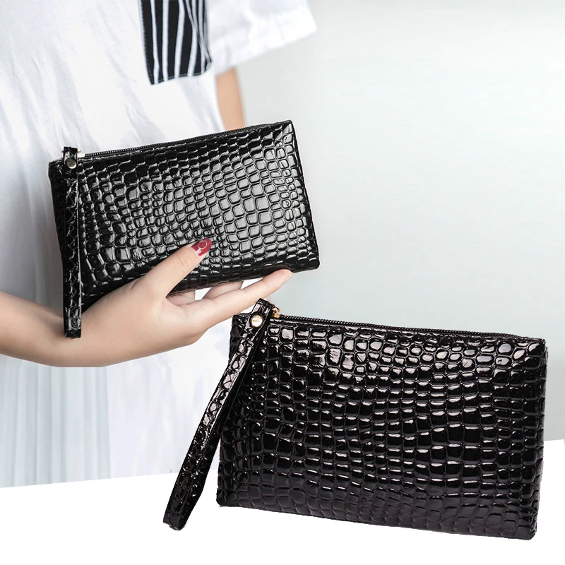 New-Arrival-Crocodile-Wallet-for-Women-Purse-Fashion-Small-Wrist-Bag ...