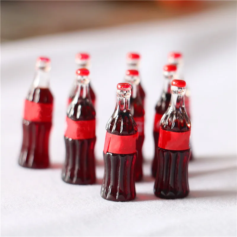 Streichbeutel Cola & Mini Strandszene Zubehör für Puppenhaus BJD – Harz-Neuheitsset, lustiges Geschenk und Miniatur-Dekor – Detail 9
