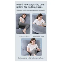 Women's exclusive item. Pregnancy pillow. Sleep support pillow. Nursing pillow. Nursing pad. Washable U-shaped pillow cushion. 3