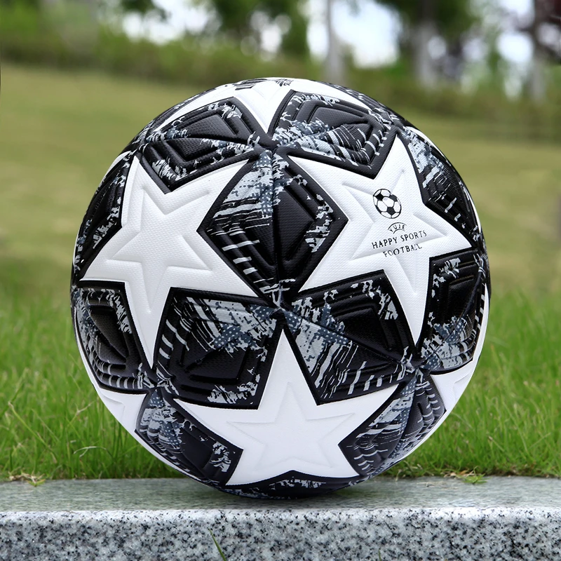 Professional Soccer Ball Size 5 Official Match Ball Seamless Bonded PU Soft Size 4 Football Excellent Grip and Elasticity