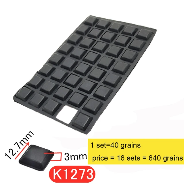 1Set Wall Stickers Self Adhesive Buffer Bumper Toilets Drawer Door Cabinets Anti Collision Rubber Non Slip Silicone Feet Pad K1273 x 640 grains