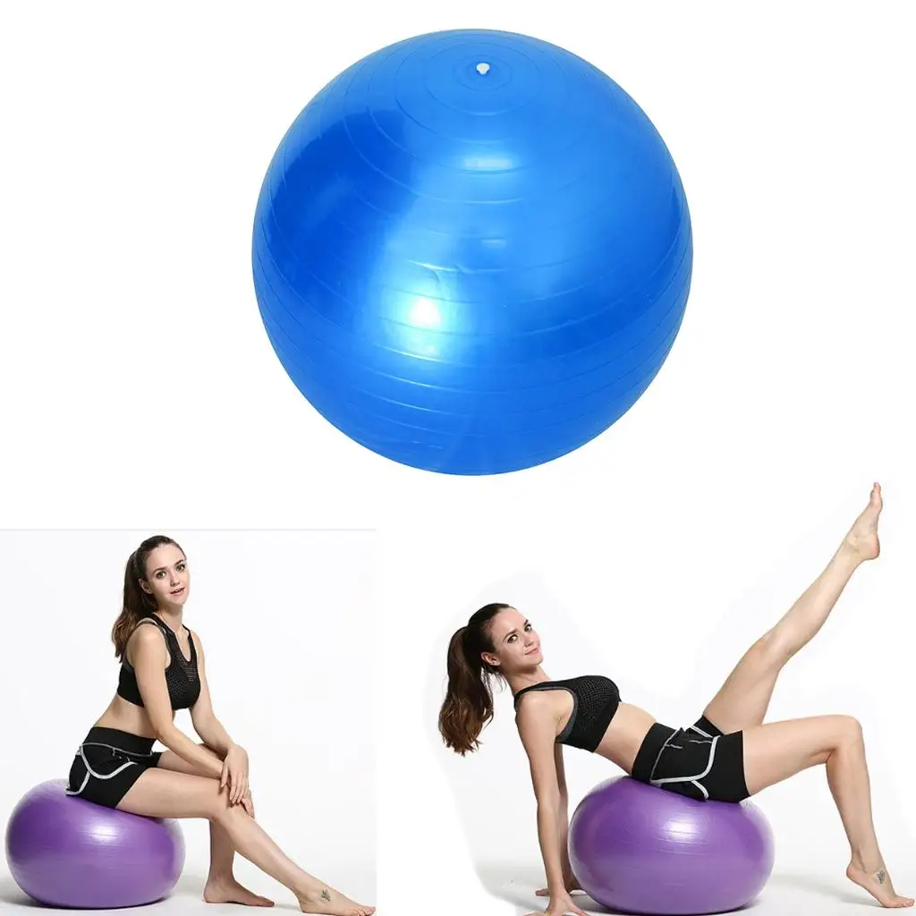 Gymnastic ball (45/85 cm), thick yoga ball, durable stability ball for men and