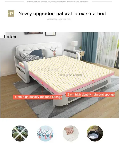 Natural Latex Sofa Bed Mattress